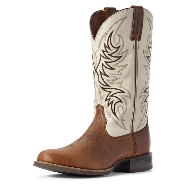 Men's ariat boots round on sale toe