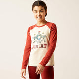 Ariat Youth Dala Horses Long Sleeve Shirt