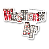 Western AF Rodeo Sticker