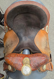 Used Circle Y Proven Barrel Saddle - 14" Wide