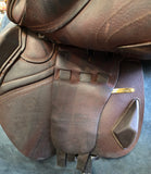 Used CWD 2Gs S25 Jump Saddle - 17.5" Medium