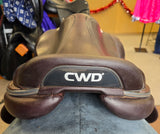 Used CWD 2Gs S25 Jump Saddle - 17.5" Medium