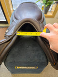 Used CWD 2Gs S25 Jump Saddle - 17.5" Medium