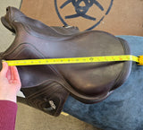 Used CWD 2Gs S25 Jump Saddle - 17.5" Medium