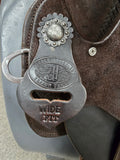 Double J Barrel Racer Youth Saddle, 12.5"