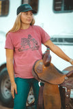 Modern Cowgirl Barrel Racer Tee