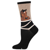 Bay Stall Door Adult Sock