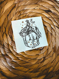 Modern Cowgirl Lone Cowgirl Sticker