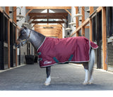 Shires Miniature Highlander Turnout-Medium Weight (200g) - Maroon