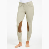 R.J. Classics Gulf Natural Rise Front Zip Knee Patch Breech