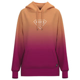 Hooey Ladies "Rope Like A Girl" Pink Ombre with White Logo Hoody