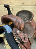 Double J Brittany Pozzi Barrel Saddle 14"