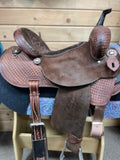 Double J Brittany Pozzi Barrel Saddle 14"