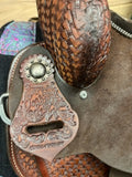 Double J Brittany Pozzi Barrel Saddle 14"