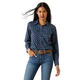 Ariat Womens Western VentTek Long Sleeve Button Up Shirt