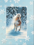 Leanin Tree Deluxe Embossed Christmas and Holiday Cards (12 Card Packs) 00484