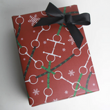 Hunt Seat Paper Holiday Gift Wrapping Paper Rolls