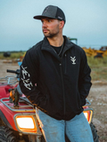 Yee Yee Black Concealed Soft Shell Jacket