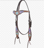 Circle Y Light As A Feather Browband Headstall