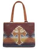 Nocona Ladies Birdie Style Conceal Carry Tote Multicolor