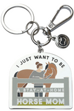 Dapplebay Horse Mom - Keychain