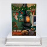 Fable & Sage Dog & Cat Christmas Card - Boxed Set of 10