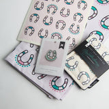 Thundering Hooves Horseshoe Tea Towel