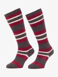 LeMieux Sabring Stripe Fluffies Socks