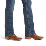 Ariat R.E.A.L. Mid Rise Arrow Gianna Straight Leg Jean