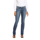 Ariat R.E.A.L. Mid Rise Arrow Gianna Straight Leg Jean