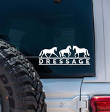 Dapplebay Dressage - Vinyl Decal